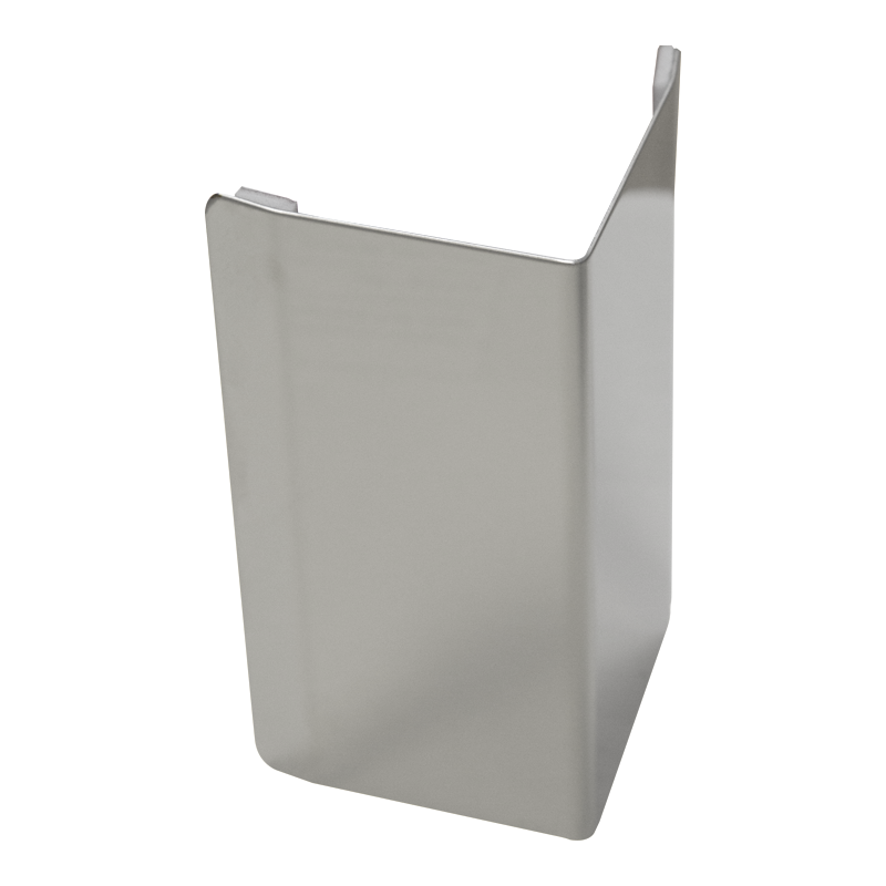 Brushed Stainless Steel Edge Protector EAS by Genesis Premium Tile Trim